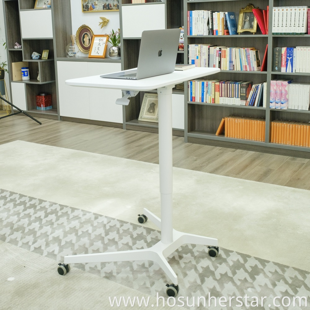 Pneumatic Single Leg Desk